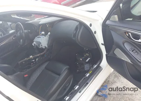 2019 Infiniti Q50 3.0T Red Sport 400 from USA, damaged, VIN JN1FV7AP5KM760293